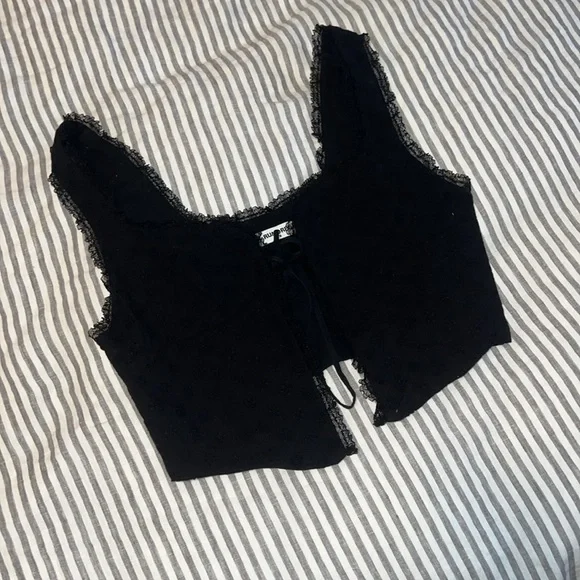 Rumored tie lace top - Picture 4 of 11